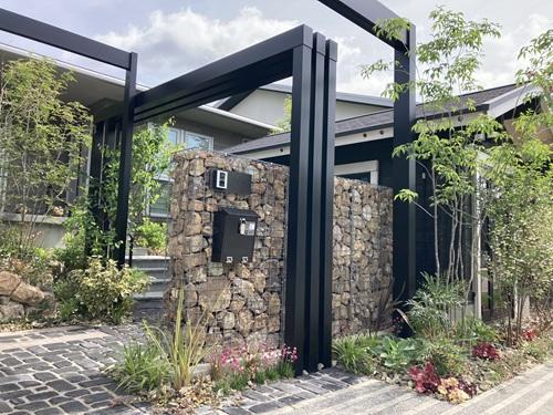 ガビオン施工例 by ザ・シーズン箕面店